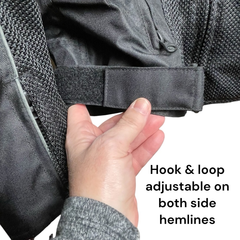 Joe Rocket Mens NWT Velocity Mesh Padded Street Motorcycle Jacket & Liner Sz L - Picture 6 of 16